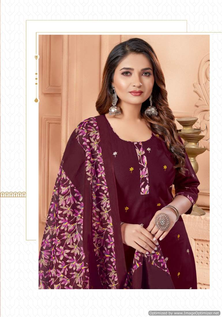 Aaliya Vol 8 By Miss World Pure Cotton Printed Dress Material Wholesale Shop In Surat